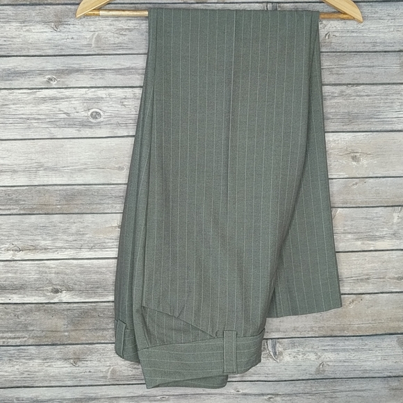GAP Curvy Fit Flared Leg Pinstripe Slacks Size 12 - Picture 8 of 8